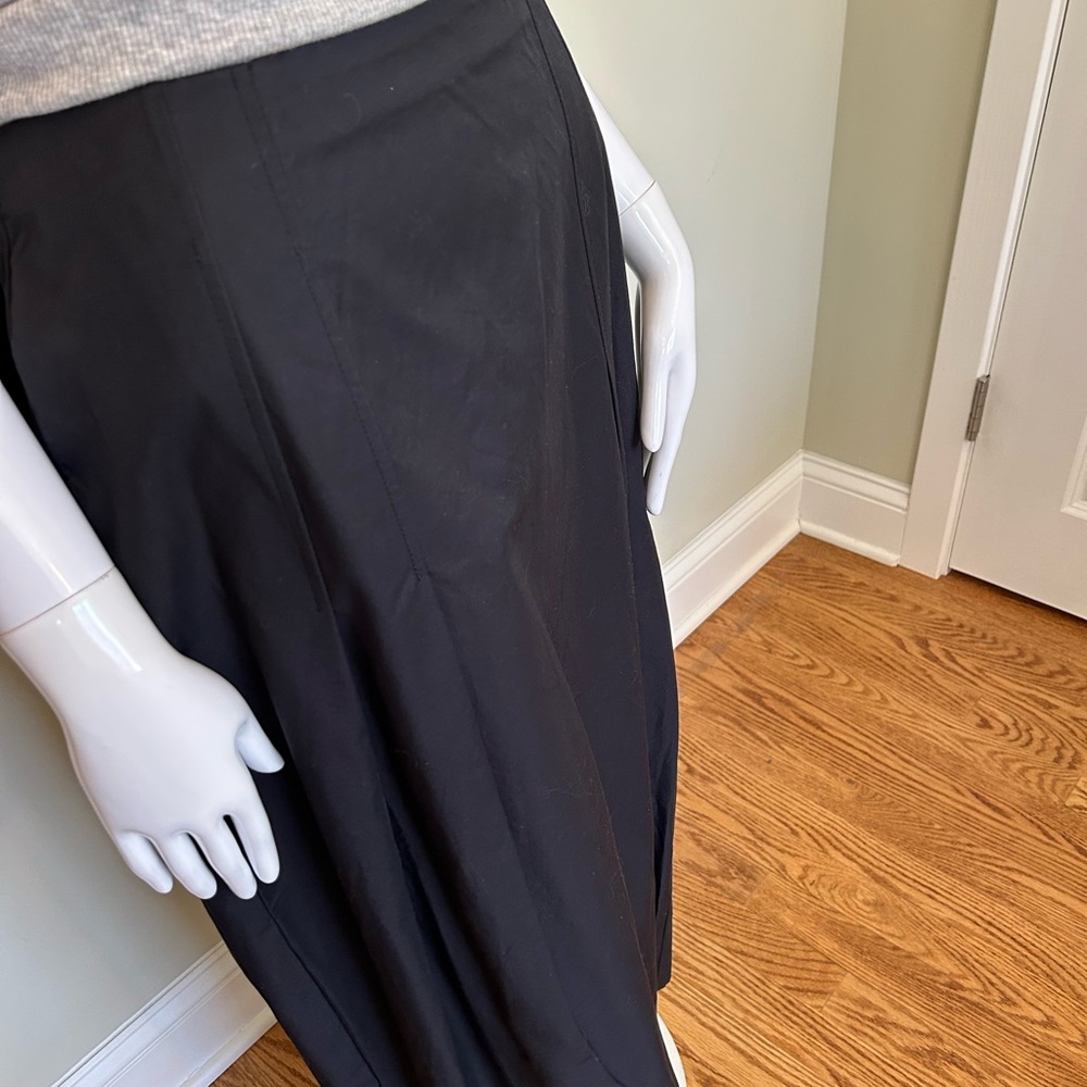 Maeve Black Pencil Skirt with Oversized Bow - Picture 4 of 9